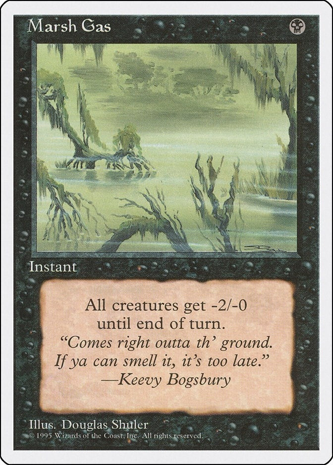 Marsh Gas [4ED] - MTG Single