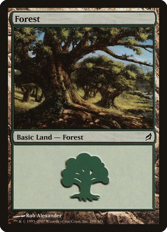 Forest (299) (299) [LRW] - MTG Single