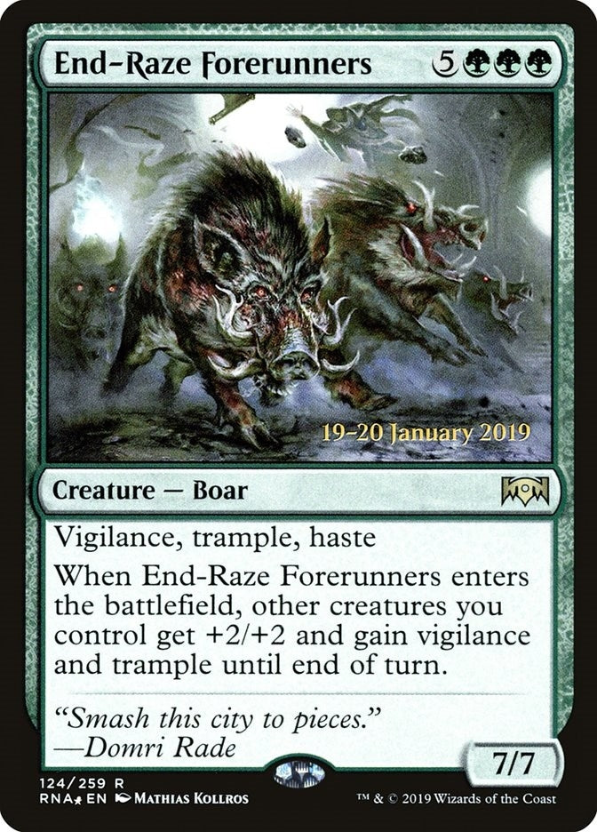 End-Raze Forerunners (124) [PRE] - MTG Single