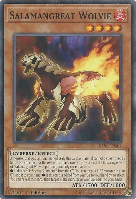 Salamangreat Wolvie (3) (SAST) - YuGiOh Single