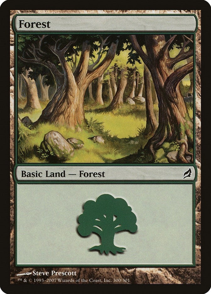 Forest (300) (300) [LRW] - MTG Single