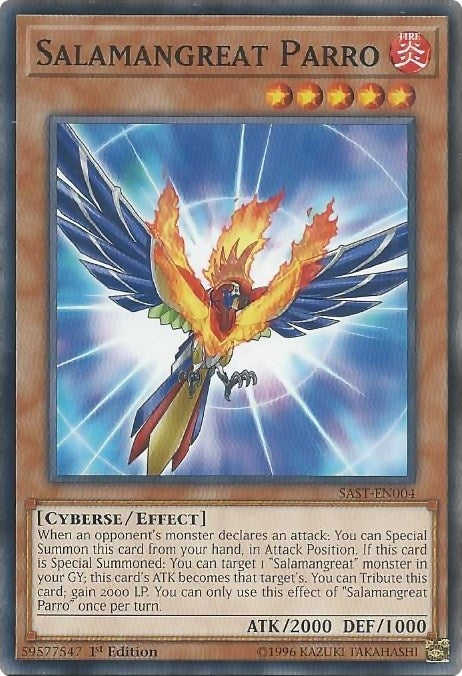 Salamangreat Parro (4) (SAST) - YuGiOh Single