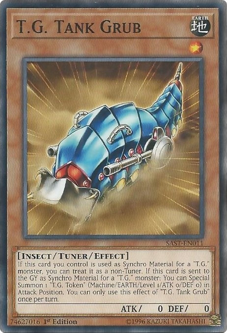 T.G. Tank Grub (11) (SAST) - YuGiOh Single
