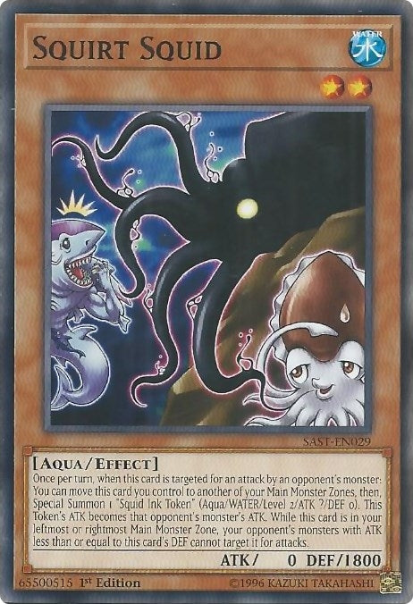 Squirt Squid (29) (SAST) - YuGiOh Single