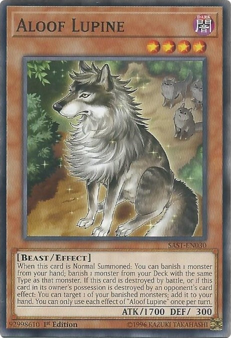 Aloof Lupine (30) (SAST) - YuGiOh Single