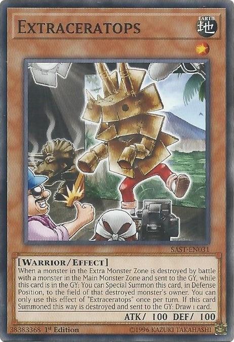 Extraceratops (31) (SAST) - YuGiOh Single