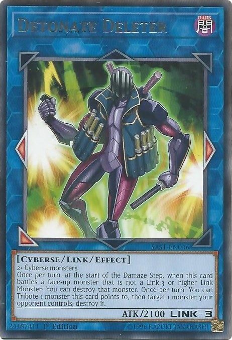 Detonate Deleter (46) (SAST) - YuGiOh Single