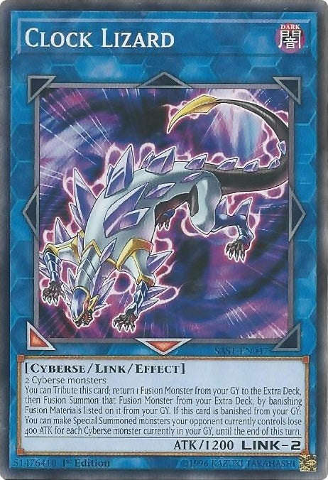 Clock Lizard (47) (SAST) - YuGiOh Single