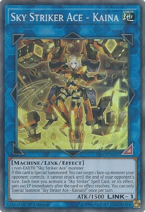 Sky Striker Ace - Kaina (55) (SAST) - YuGiOh Single
