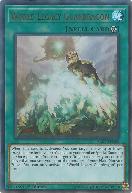 World Legacy Guardragon (62) (SAST) - YuGiOh Single