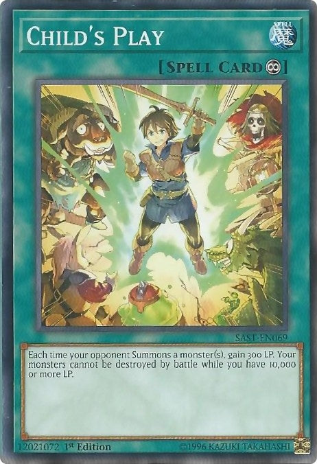 Child’s Play (69) (SAST) - YuGiOh Single