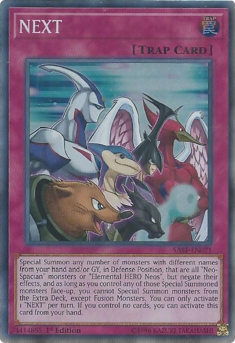 NEXT (71) (SAST) - YuGiOh Single