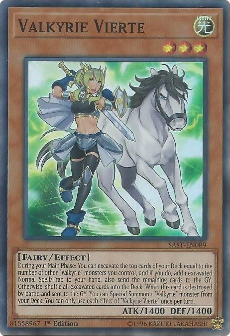 Valkyrie Vierte (89) (SAST) - YuGiOh Single