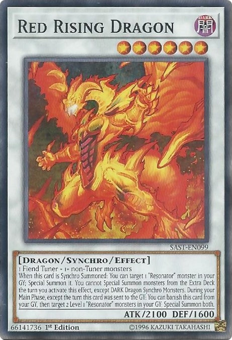 Red Rising Dragon (99) (SAST) - YuGiOh Single