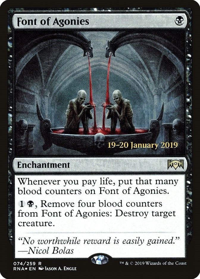 Font of Agonies (74) [PRE] - MTG Single