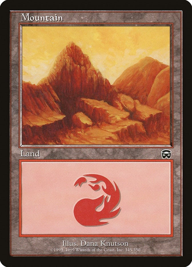 Mountain (345) (345) [MMQ] - MTG Single