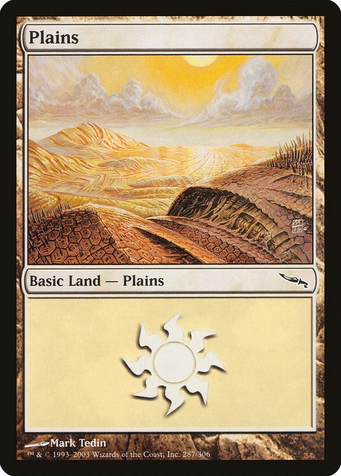 Plains (287) (287) [MRD] - MTG Single