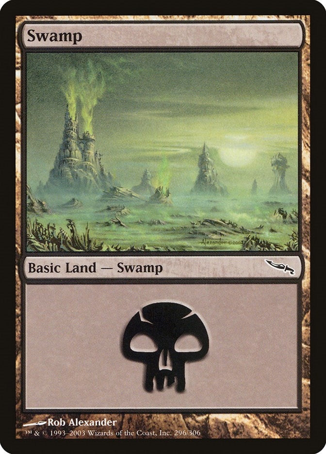 Swamp (296) (296) [MRD] - MTG Single