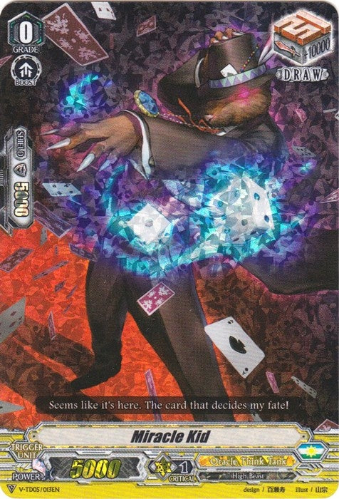 Miracle Kid (RRR Foil) (5013) [V-TD05] - Cardfight Vanguard Single