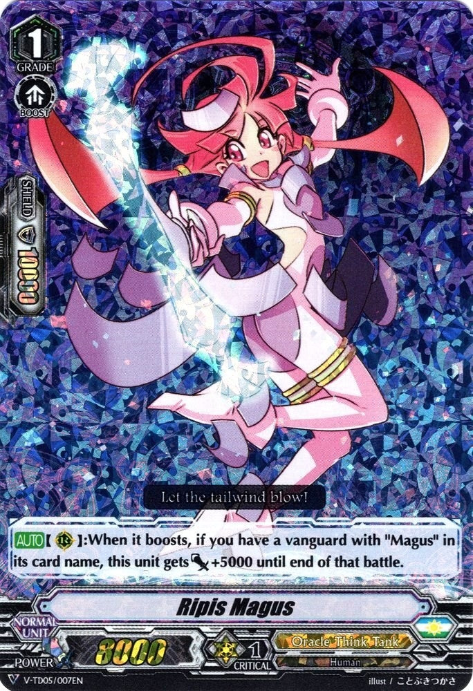 Ripis Magus (RRR Foil) (5007) [V-TD05] - Cardfight Vanguard Single