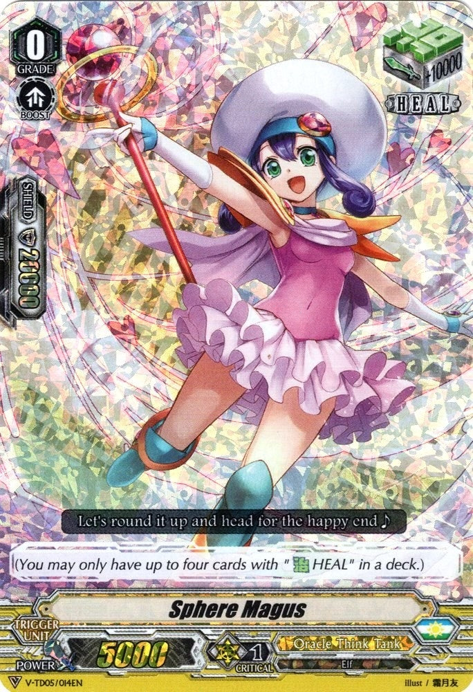 Sphere Magus (RRR Foil) (5014) [V-TD05] - Cardfight Vanguard Single