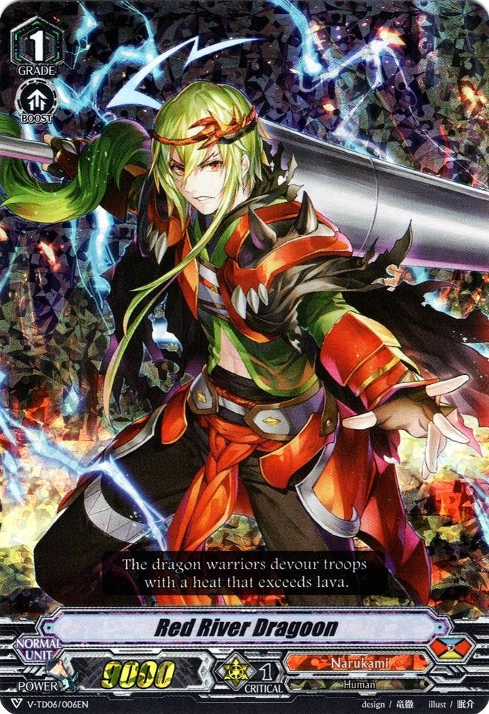 Red River Dragoon (RRR Foil) (6006) [V-TD06] - Cardfight Vanguard Single