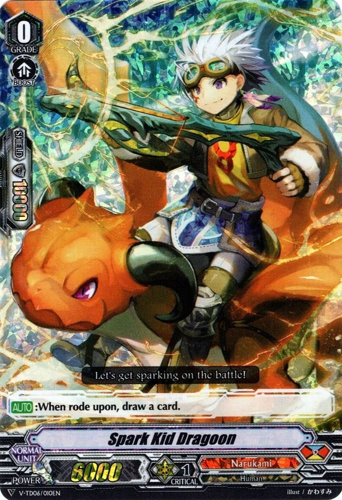 Spark Kid Dragoon (RRR Foil) (6010) [V-TD06] - Cardfight Vanguard Single