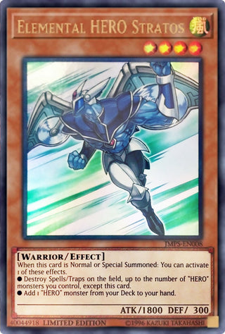 Elemental HERO Stratos (8) (SJMP) - YuGiOh Single