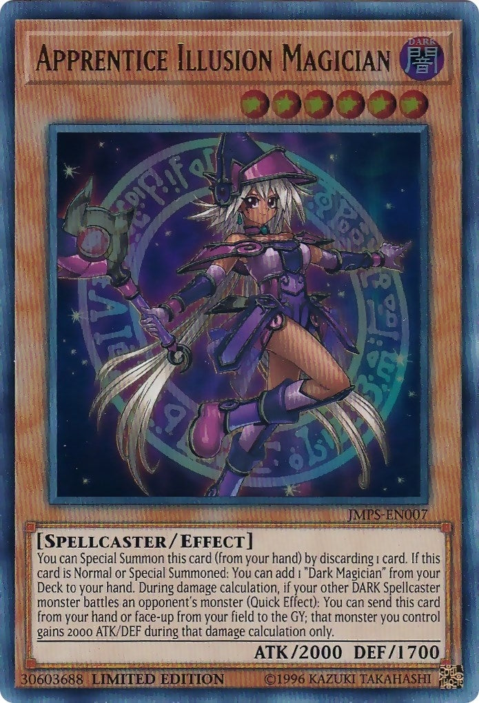 Apprentice Illusion Magician (JMPS-EN007) (7) (SJMP) - YuGiOh Single