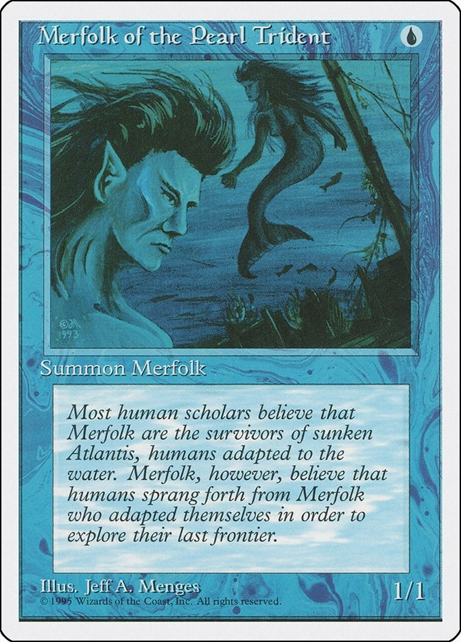 Merfolk of the Pearl Trident [4ED] - MTG Single