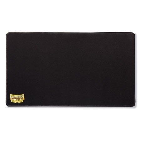 Dragon Shield Playmat - Plain Black - Playmats Sealed
