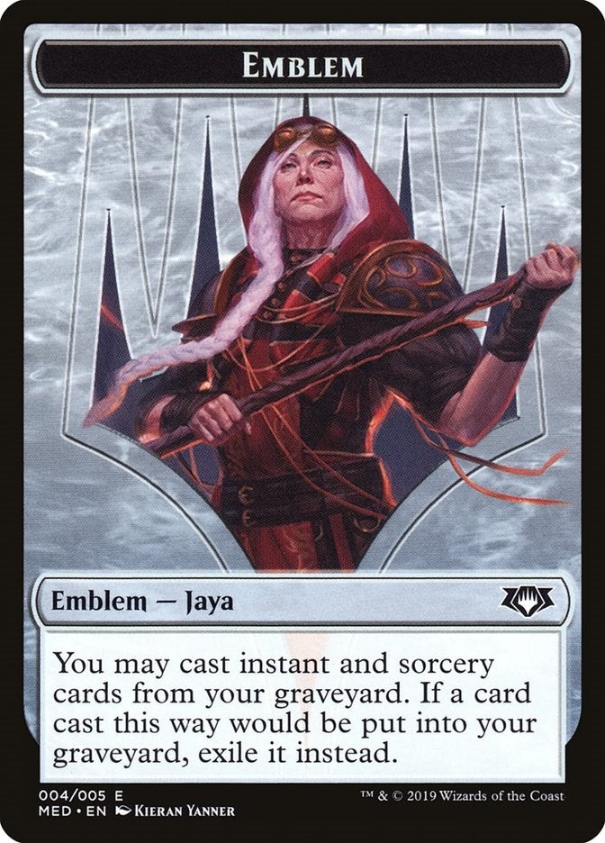 Emblem - Jaya Ballard (0) [MED2] - MTG Single