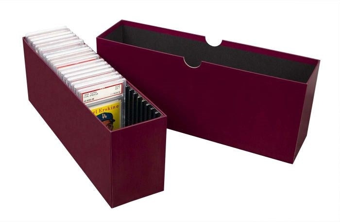 Image for Slotted Graded Trading Card Box (Holds 27 Cards) - Collectible Storage