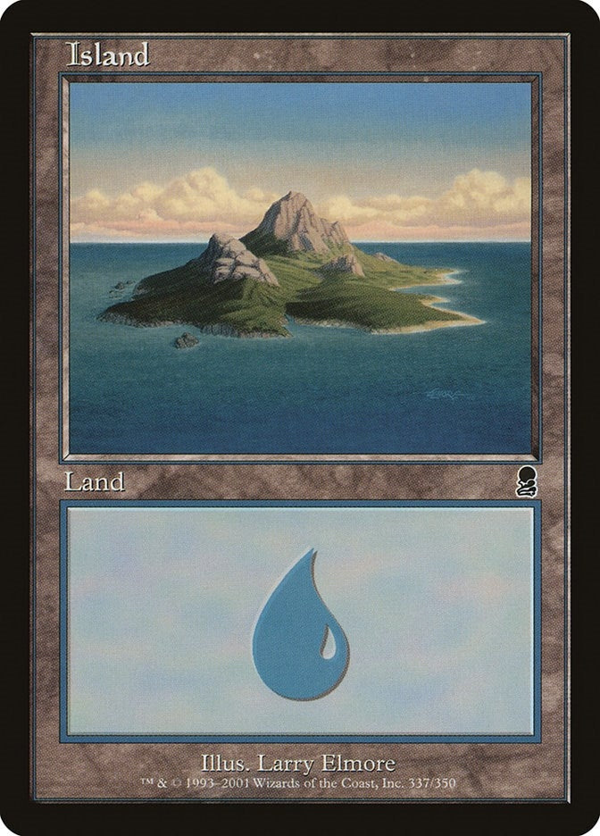Island (337) (337) [ODY] - MTG Single