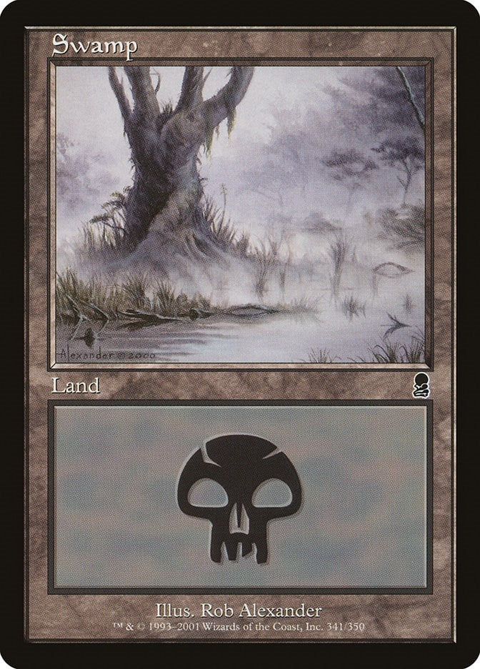 Swamp (341) (341) [ODY] - MTG Single