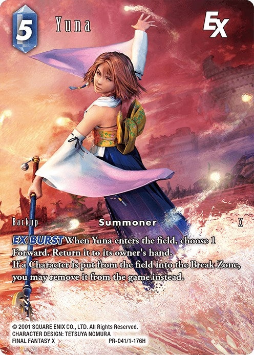Yuna EX (411176) [PR] - Final Fantasy TCG Single