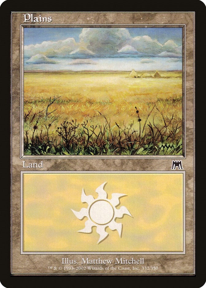 Plains (332) (332) [ONS] - MTG Single