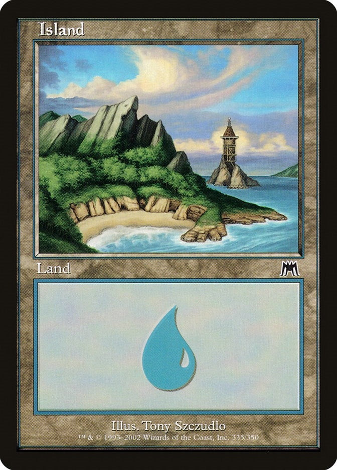Island (335) (335) [ONS] - MTG Single