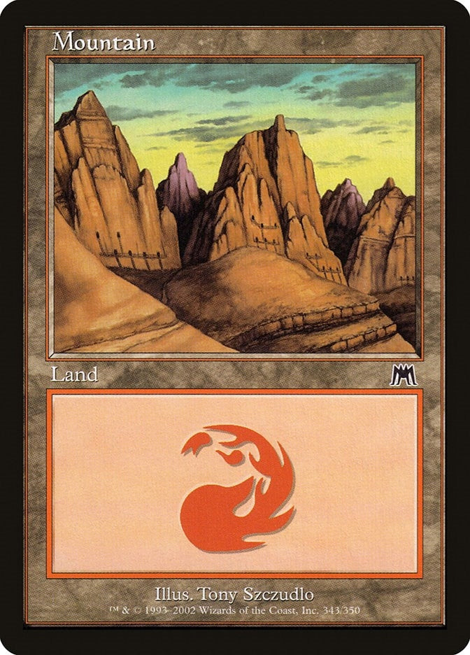 Mountain (343) (343) [ONS] - MTG Single