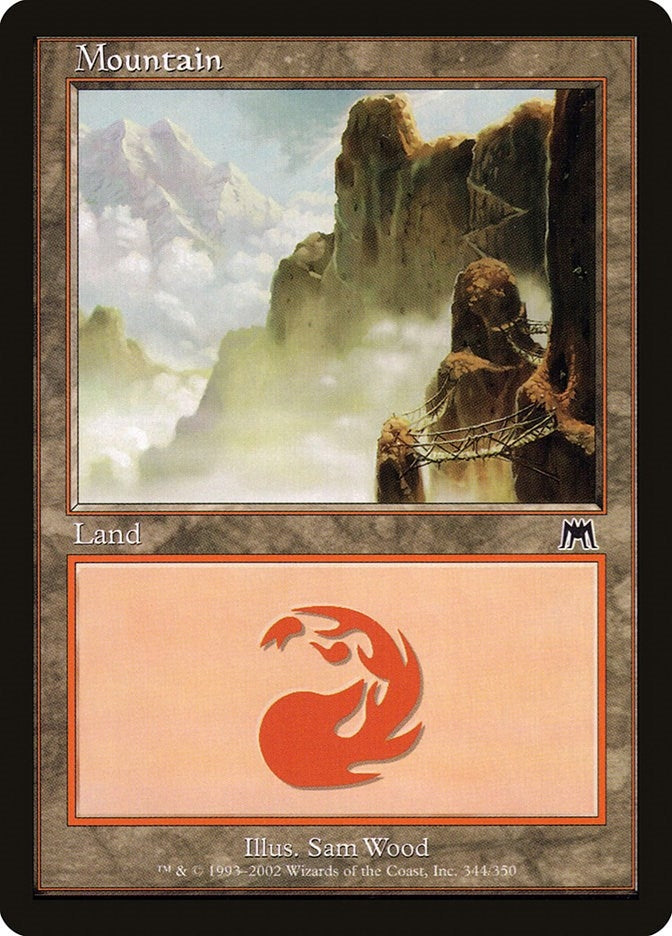 Mountain (344) (344) [ONS] - MTG Single