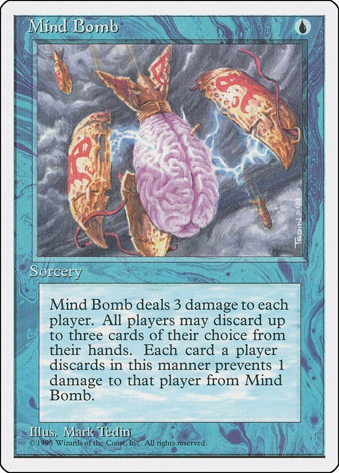 Mind Bomb [4ED] - MTG Single