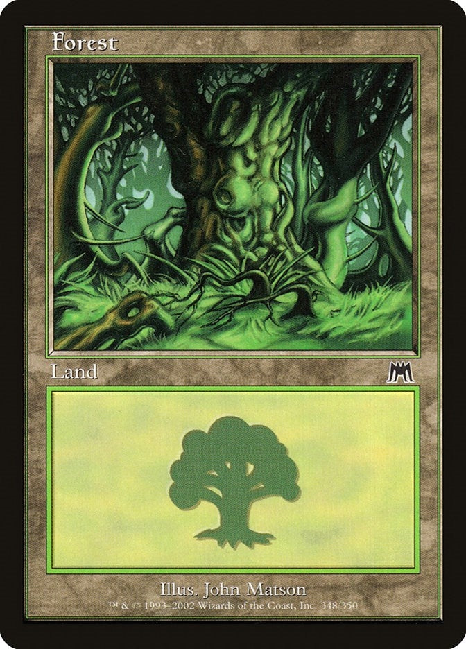 Forest (348) (348) [ONS] - MTG Single