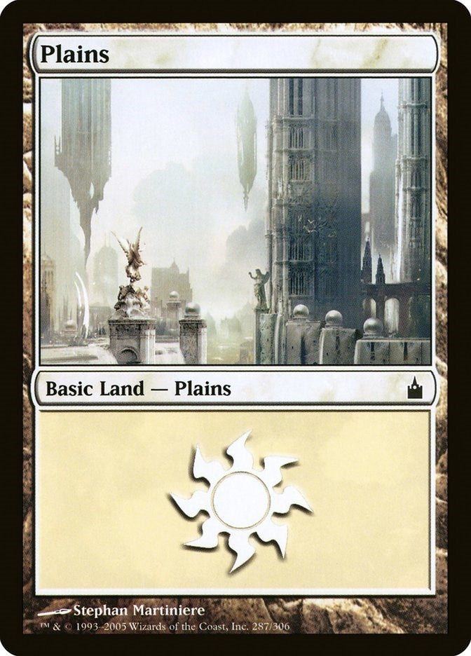 Plains (287) (287) [RAV] - MTG Single