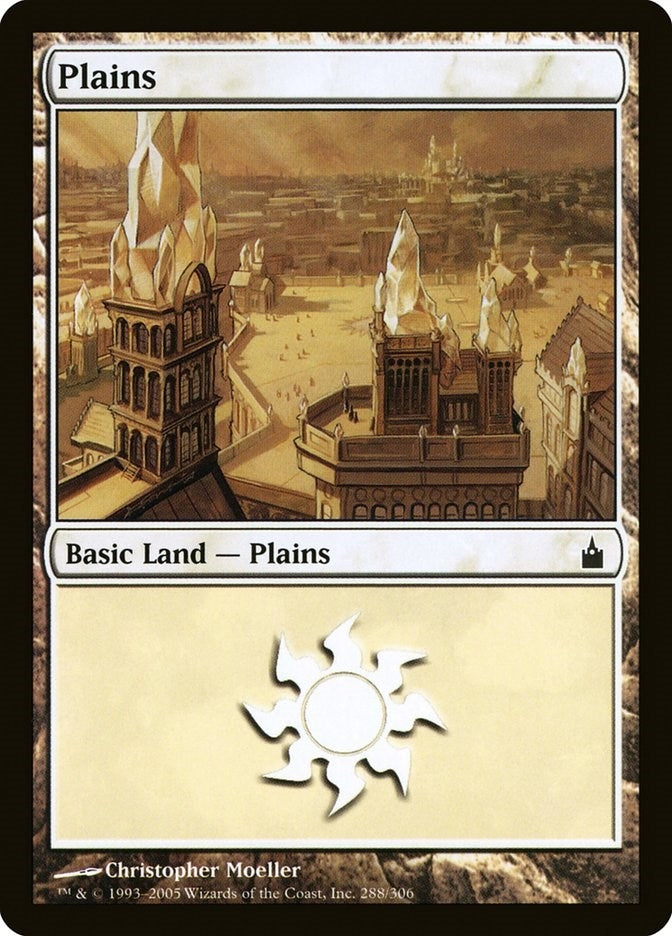 Plains (288) (288) [RAV] - MTG Single