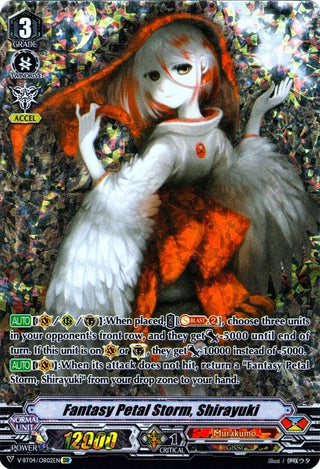 Fantasy Petal Storm Shirayuki (OR) (402) [V-BT04] - Cardfight Vanguard Single