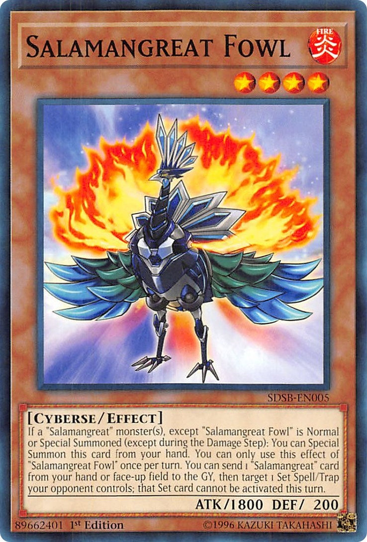 Salamangreat Fowl (5) (SDSB) - YuGiOh Single