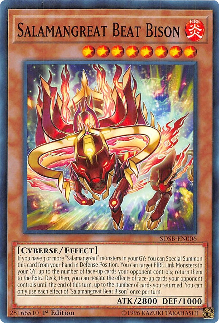 Salamangreat Beat Bison (6) (SDSB) - YuGiOh Single