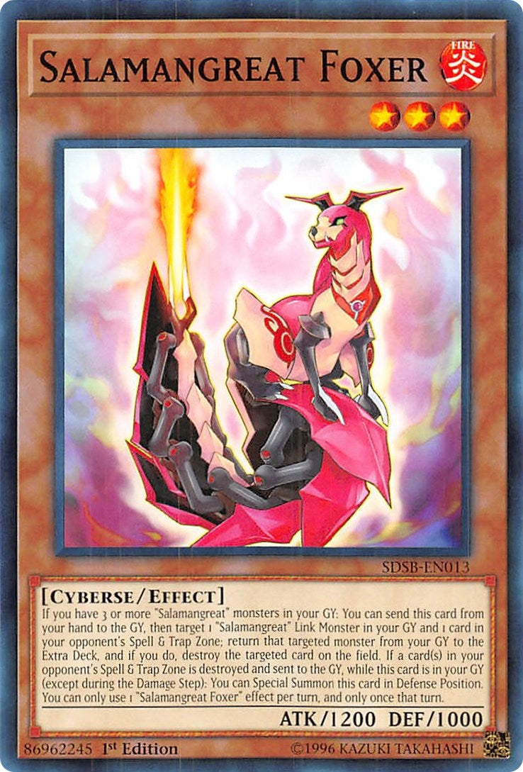 Salamangreat Foxer (13) (SDSB) - YuGiOh Single