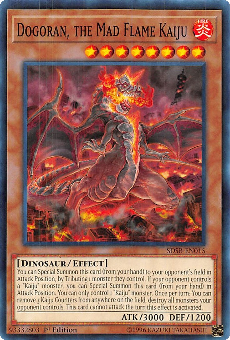 Dogoran the Mad Flame Kaiju (15) (SDSB) - YuGiOh Single