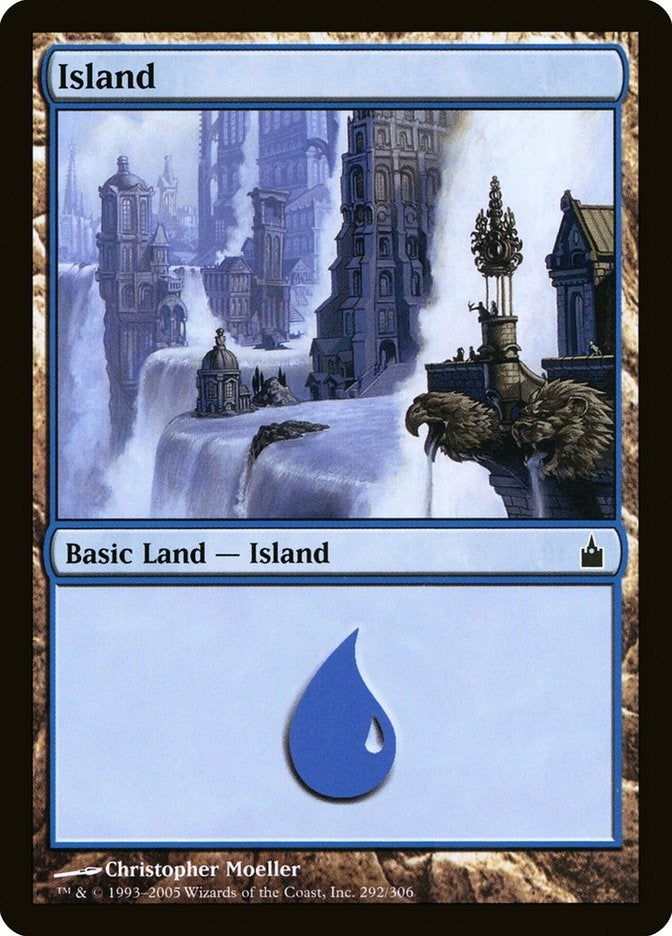 Island (292) (292) [RAV] - MTG Single